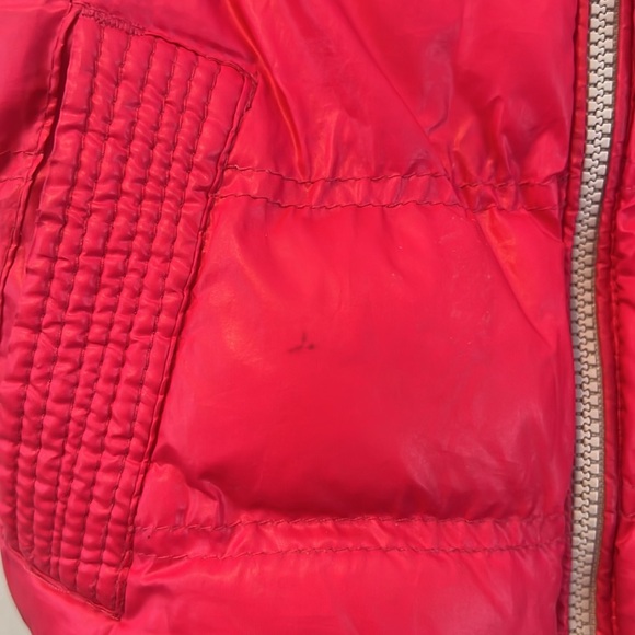 🔥5/$20🔥 Souris Mini Puffer Vest With Hood Toddler Girl’s Size 12 months *Pink* - Picture 5 of 9